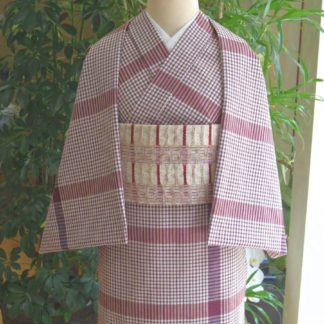 こだまオリジナル片貝木綿　日本の伝統色シリーズ　臙脂